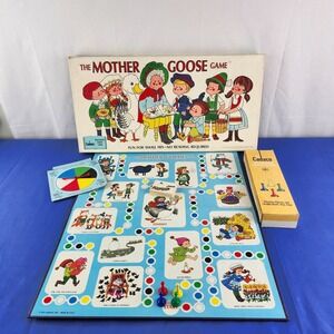 Vintage The Mother Goose Game (1971) by Cadaco *Complete*